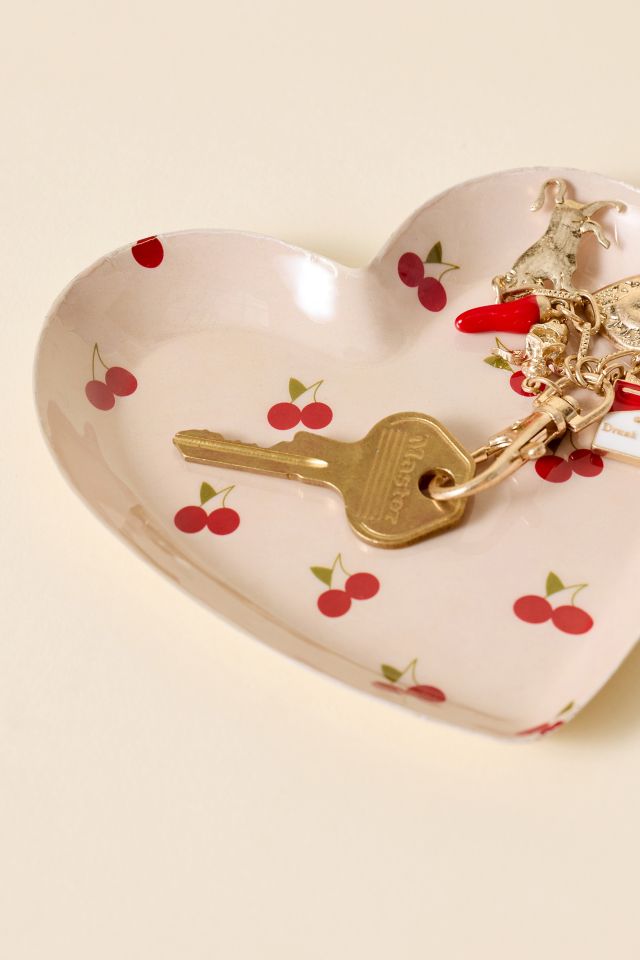 Heart Shape Metal Trinket Dish #1