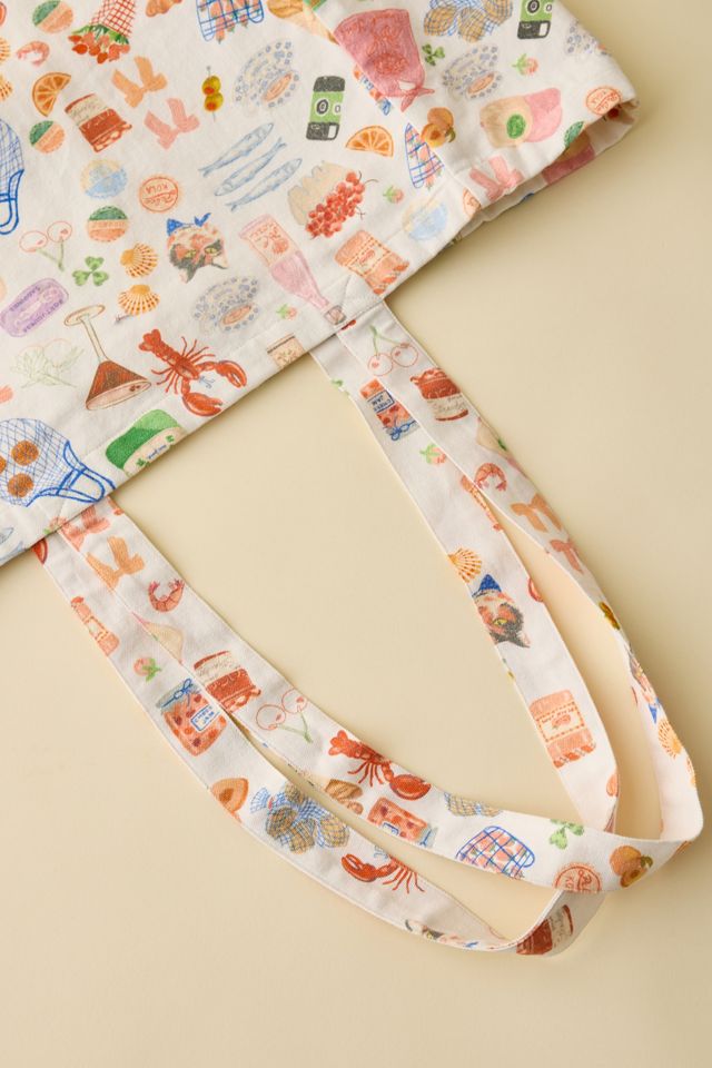 Mia Patterned Market Tote Bag #2
