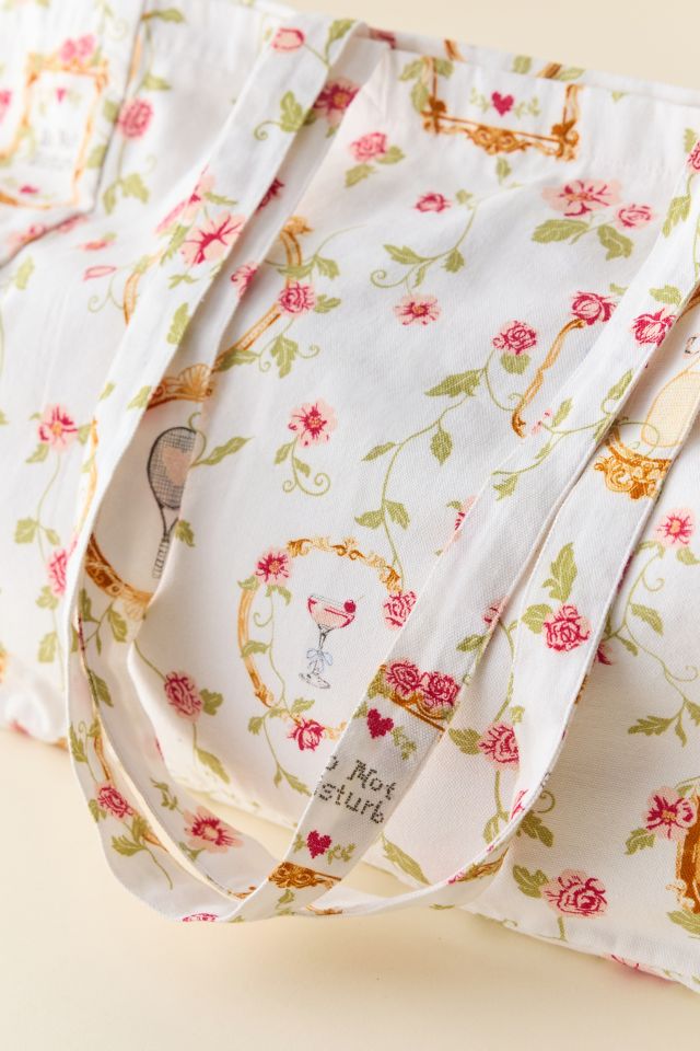 Mia Patterned Market Tote Bag