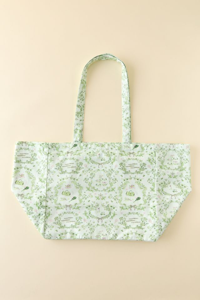 Mia Patterned Market Tote Bag