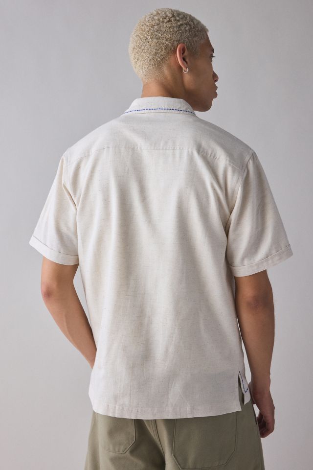 Raga Man Ranibar Embroidered Short Sleeve Shirt #1