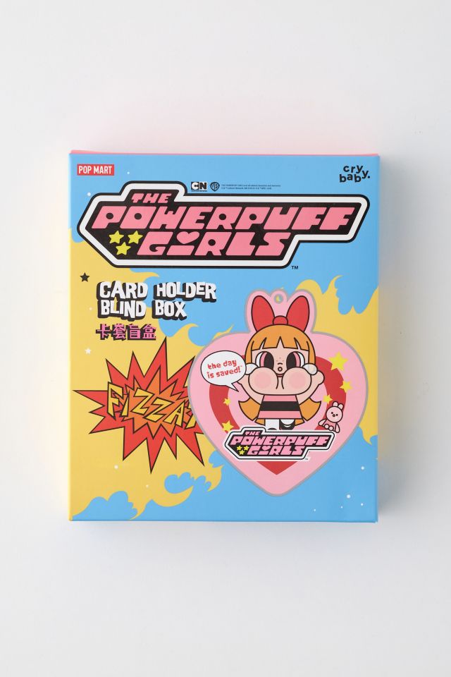 POP MART CRYBABY X Powerpuff Girls Blind Box Card Holder Keychain #4