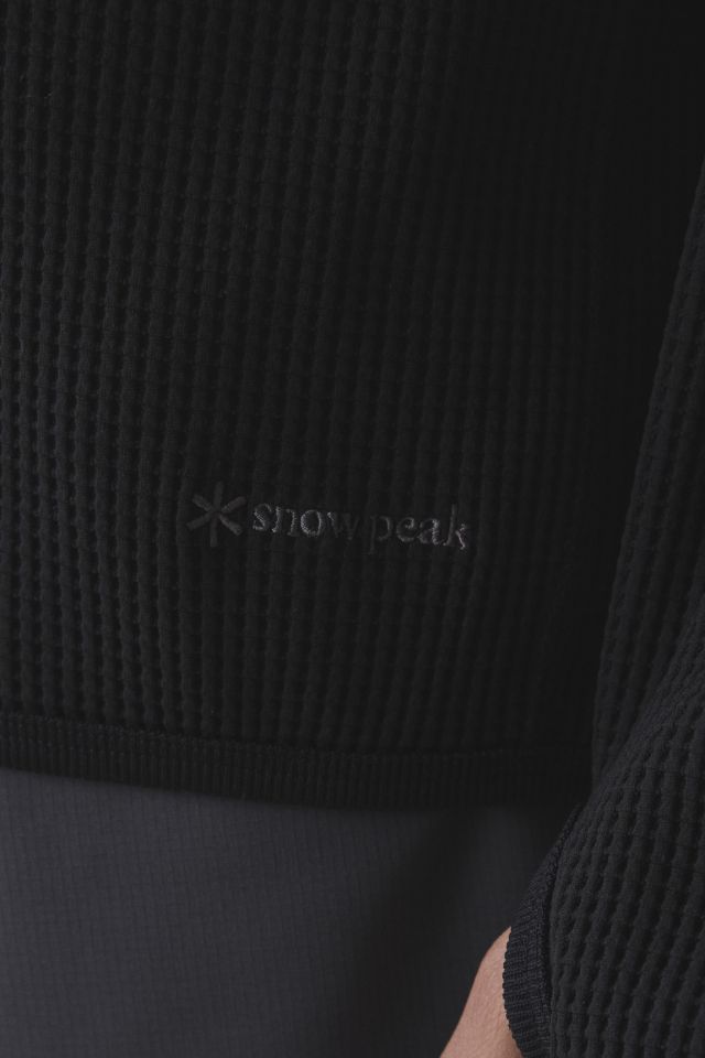 Snow Peak Dry Waffle Hoodie Sweatshirt #3