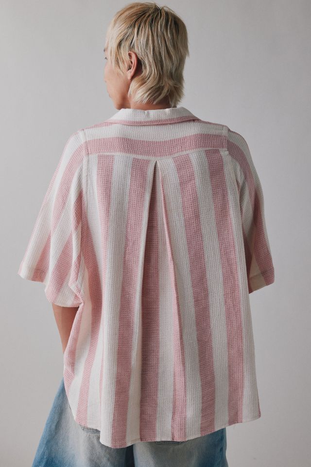 KARDO Yusuke Striped Woven Cotton Shirt #1