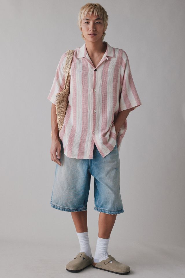 KARDO Yusuke Striped Woven Cotton Shirt #2