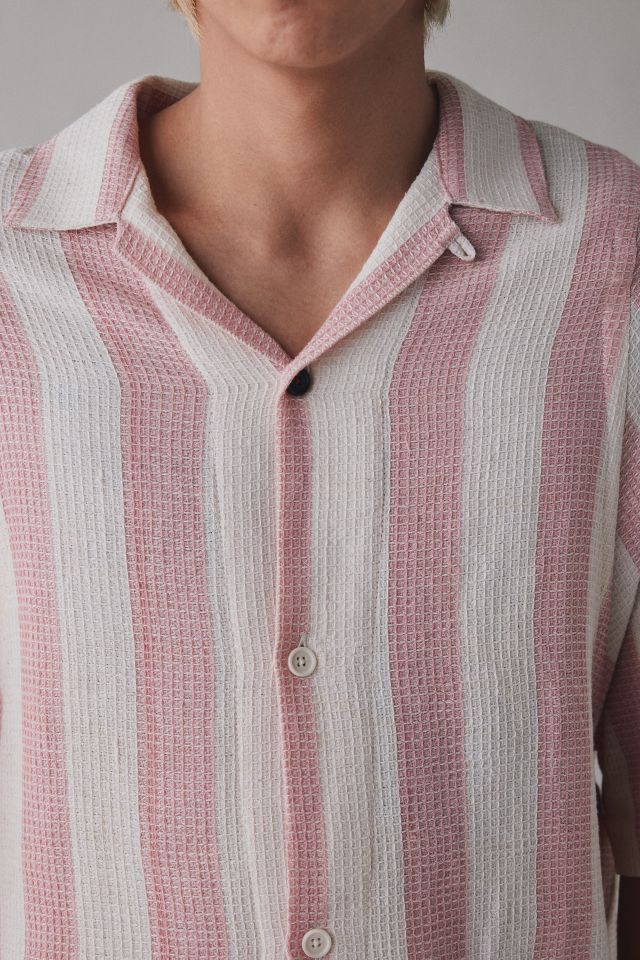 KARDO Yusuke Striped Woven Cotton Shirt #3