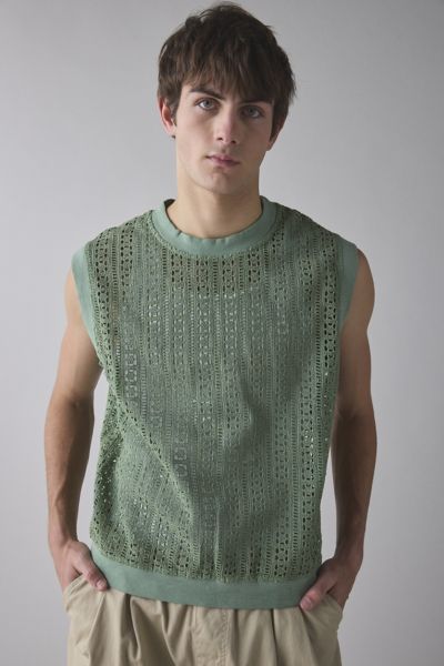 KARDO Noto Embroidered Cotton Tank Top