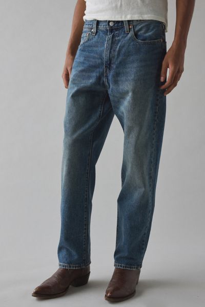 Levi's 568 Stay Loose Straight Leg Jean In Aisle Seat, Men's At Urban Outfitters In Blue
