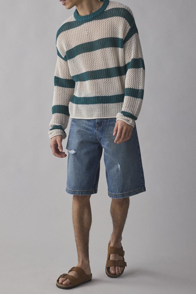 UO Mateo Striped Crew Neck Sweater #4