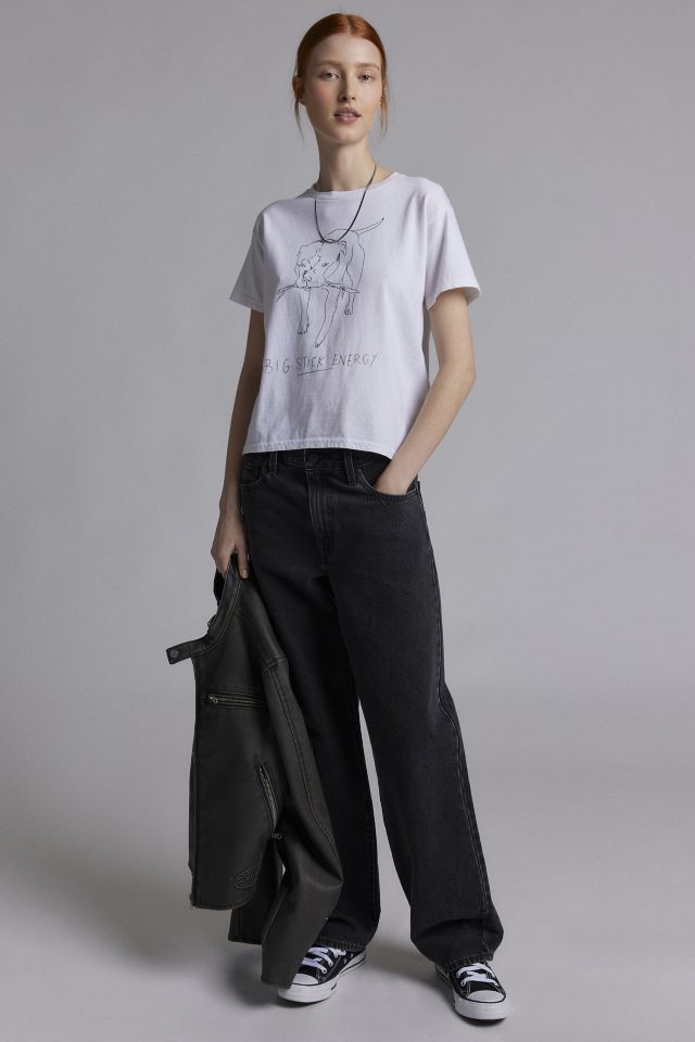 Big Stick Energy Dog Graphic Slim Tee #2