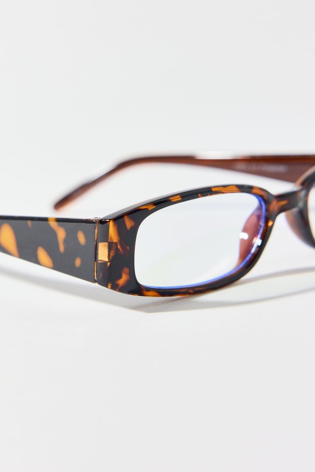 Sabrina Plastic Slim Blue Light Glasses #1