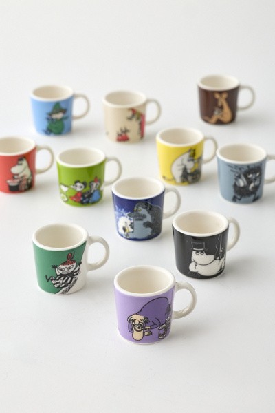 MOOMIN ARABIA Mug 2個+フィギュア1個 Moomin Arabia Mini Blind Box Mug | Urban Outfitters