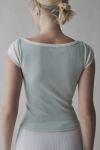 Kimchi Blue Willow Ice Cream Graphic Boatneck Baby Tee