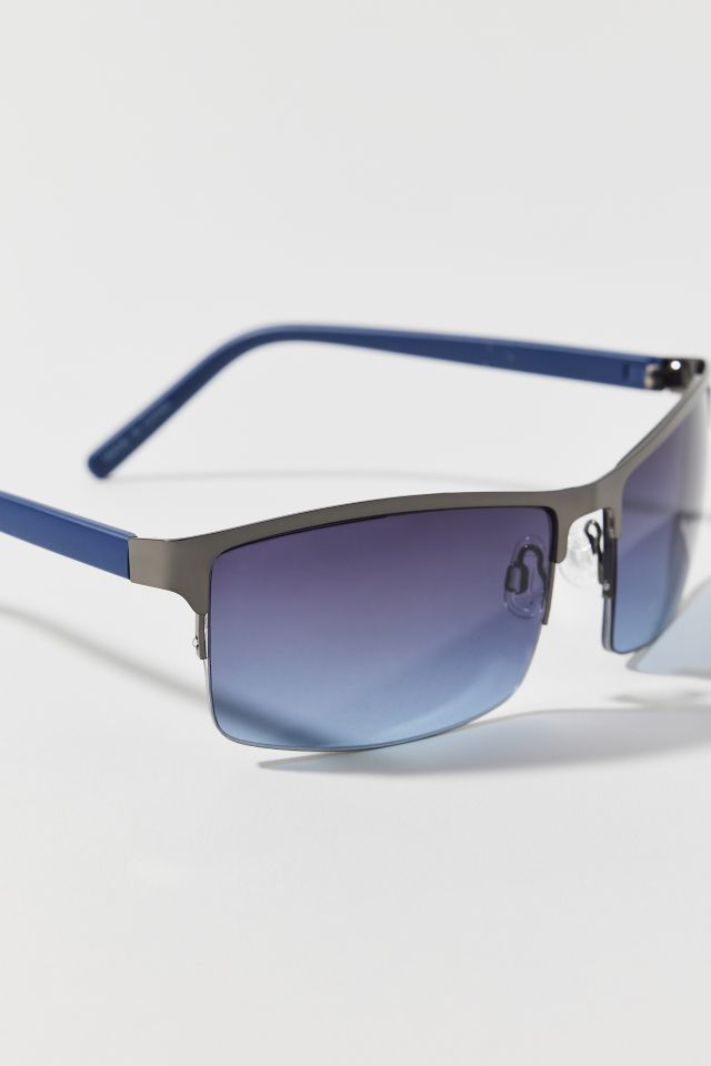 Rickey Metal Shield Sunglasses #1