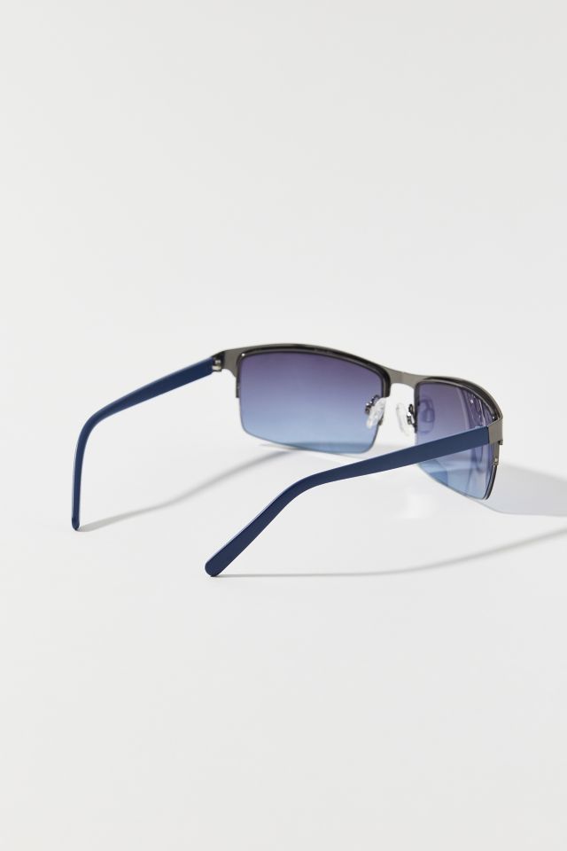 Rickey Metal Shield Sunglasses #2