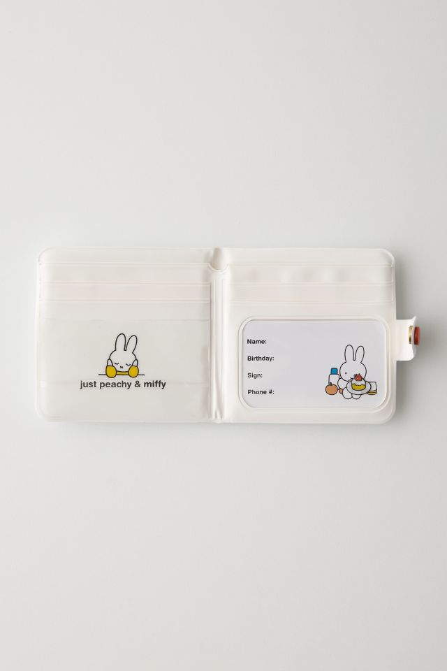 Just Peachy X Miffy Vinyl Wallet #1
