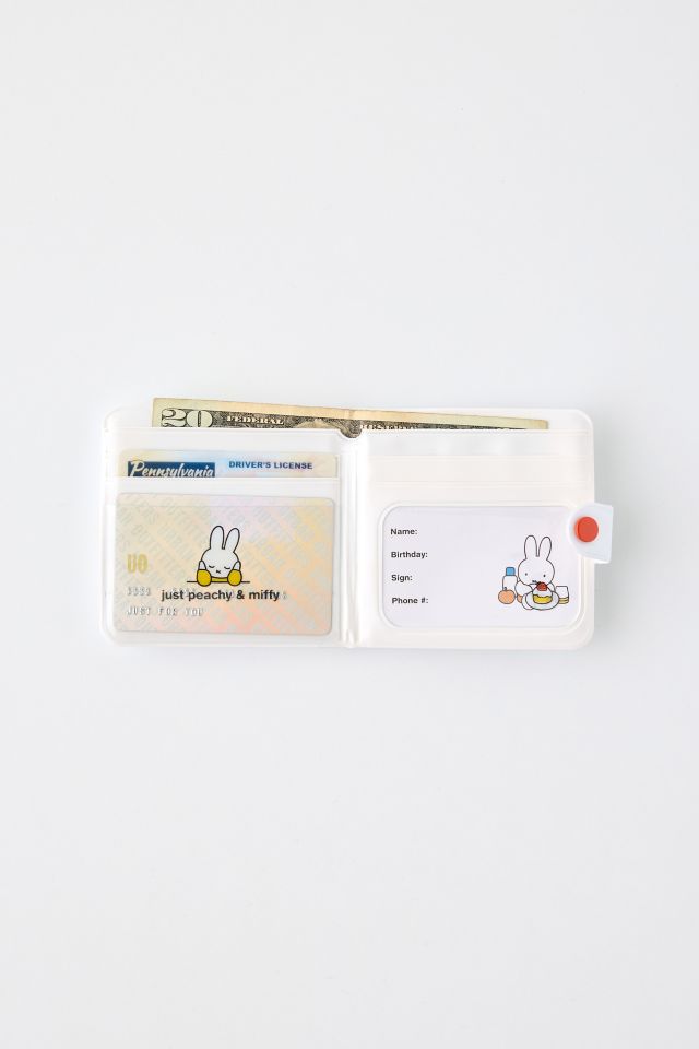 Just Peachy X Miffy Vinyl Wallet #3