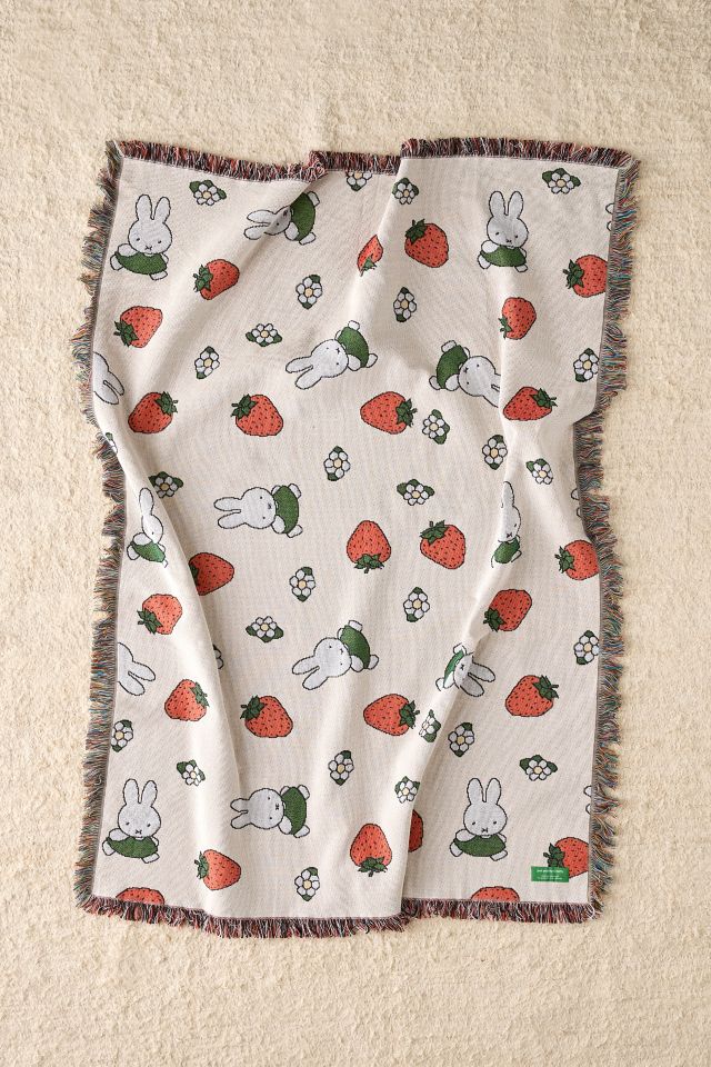 Urban shops Outfitters Strawberry Throw Blanket