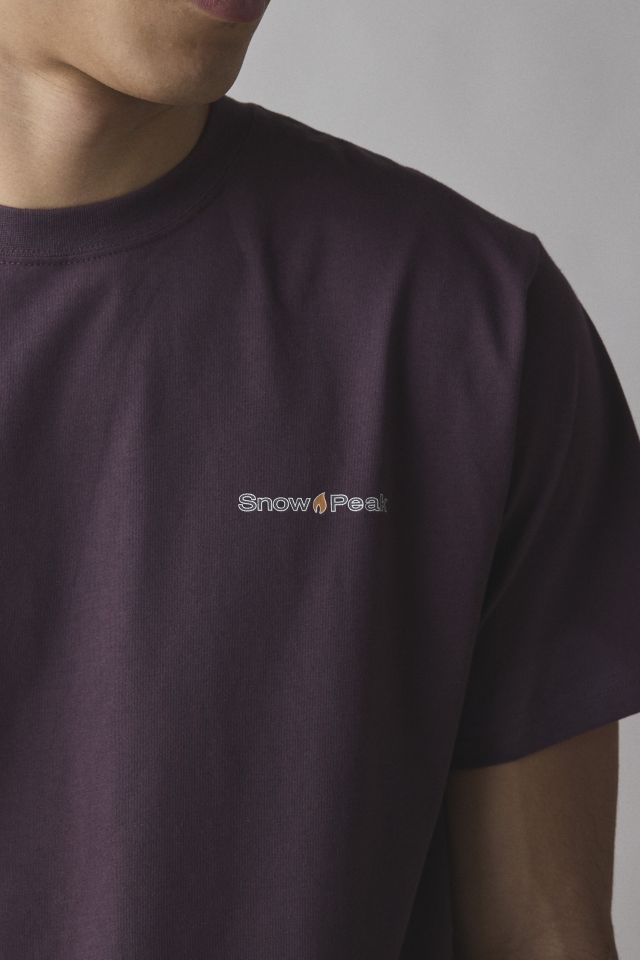 T-shirt graphique Snow Peak Warm Oneself #4