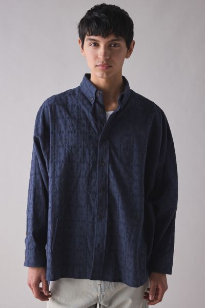 AJOBYAJO Dobby Batwing Shirt