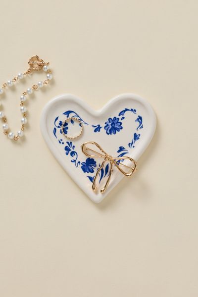 Urban Outfitters Country Icon Shape Ceramic Catch-all Dish In Heart At