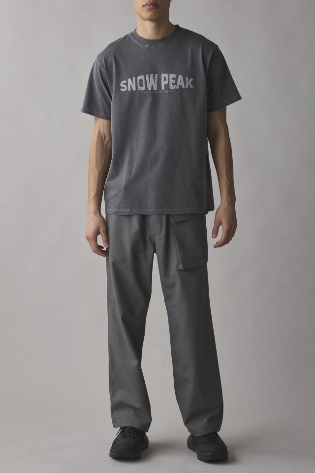 Snow Peak Recycled Cotton Logo Graphic Tee #1