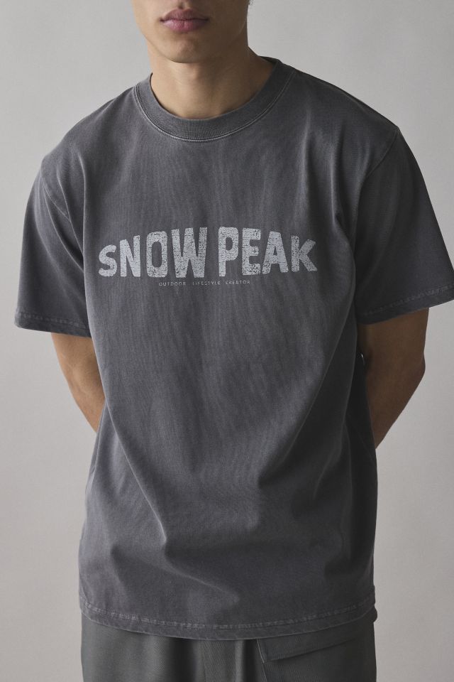 Snow Peak Recycled Cotton Logo Graphic Tee #3