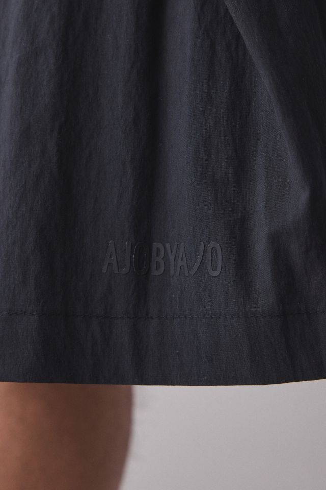 【AJO AJOBYAJO】25SS★ Tulip Nylon Wide Shorts MUSINSA | AJOBYAJO Tulip Nylon Wide Shorts [LIGHT KHAKI]