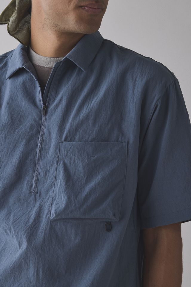 Snow Peak Breathable Quick-Dry Short Sleeve Shirt | Urban