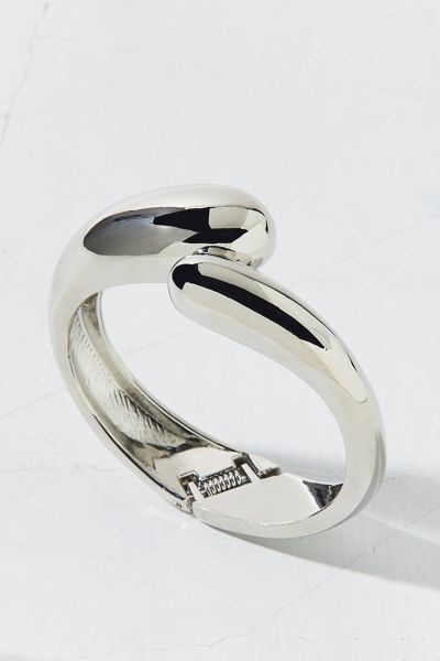 Double Dome Metal Cuff Bracelet