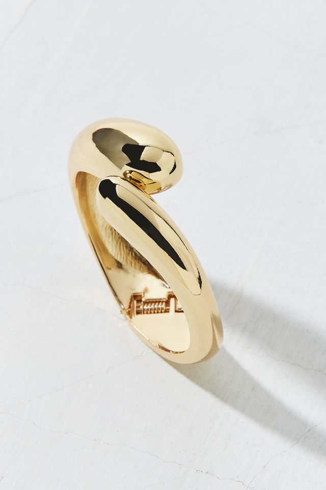 Double Dome Metal Cuff Bracelet #2