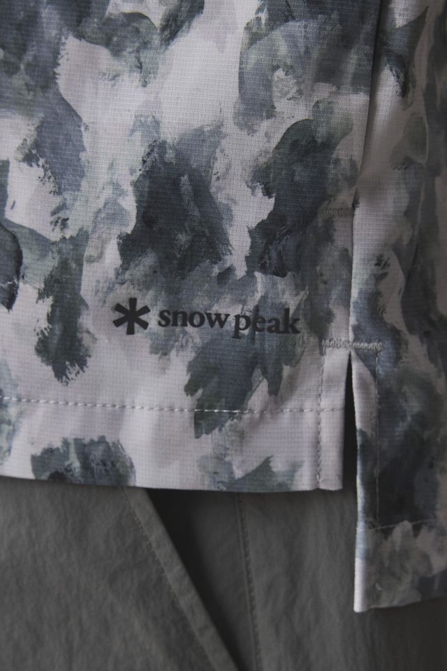 Snow Peak Printed Breathable Short Sleeve Shirt #3
