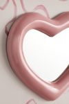 Inflated Heart Shaped Wall Mirror