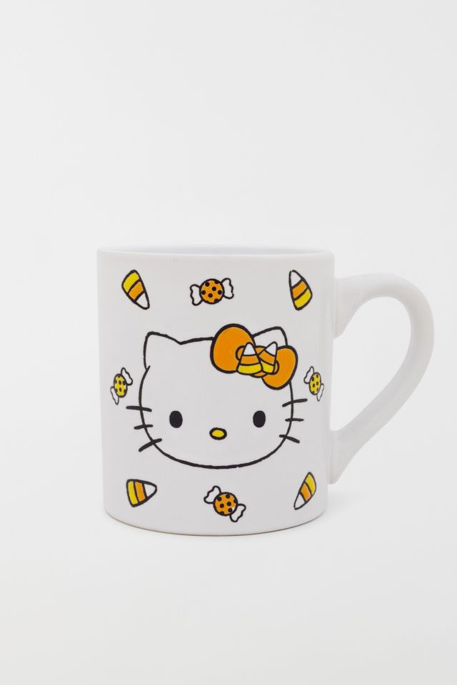 Sanrio Hello Kitty Candy Corn 14 oz Halloween Mug #2