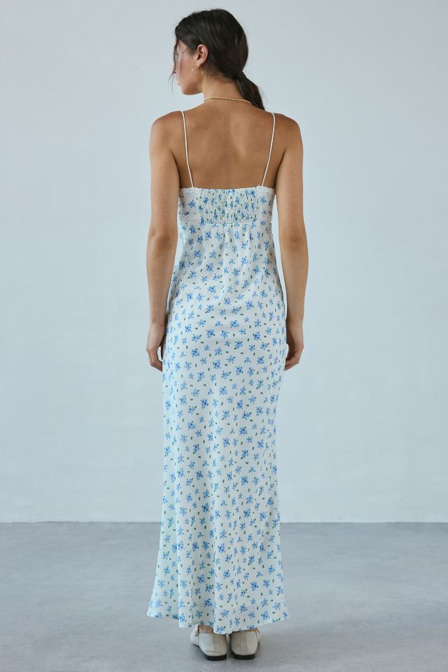 Kiss The Sky Juliette Floral Lace-Trim Maxi Dress #3