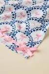 Bow Pattern Embellished Tea Towel