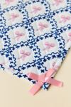 Bow Pattern Embellished Quilted Placemat