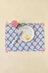 Bow Pattern Embellished Quilted Placemat