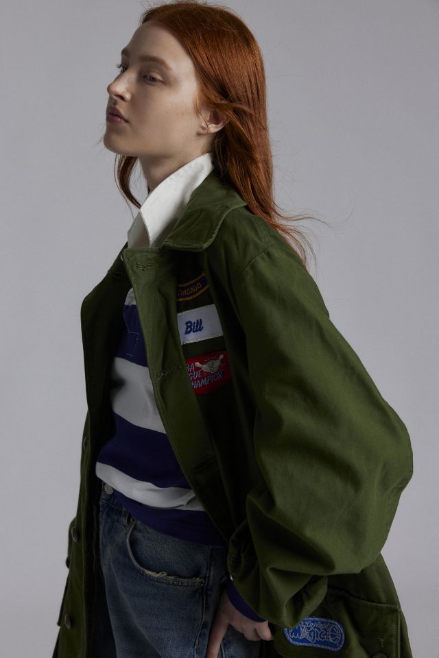 THE SERIES X ReMADE By UO Exclusive Patched Jacket #1