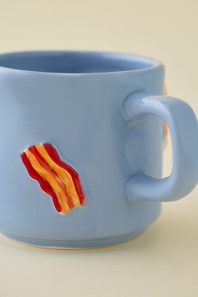 Breakfast Foods Sculpted Ceramic Mug #3