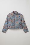 FRIED RICE Paisley Jacquard Zip-Off Sleeve Jacket
