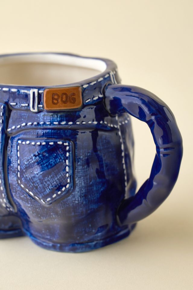 BDG Denim Jort Shape Ceramic Mug #2