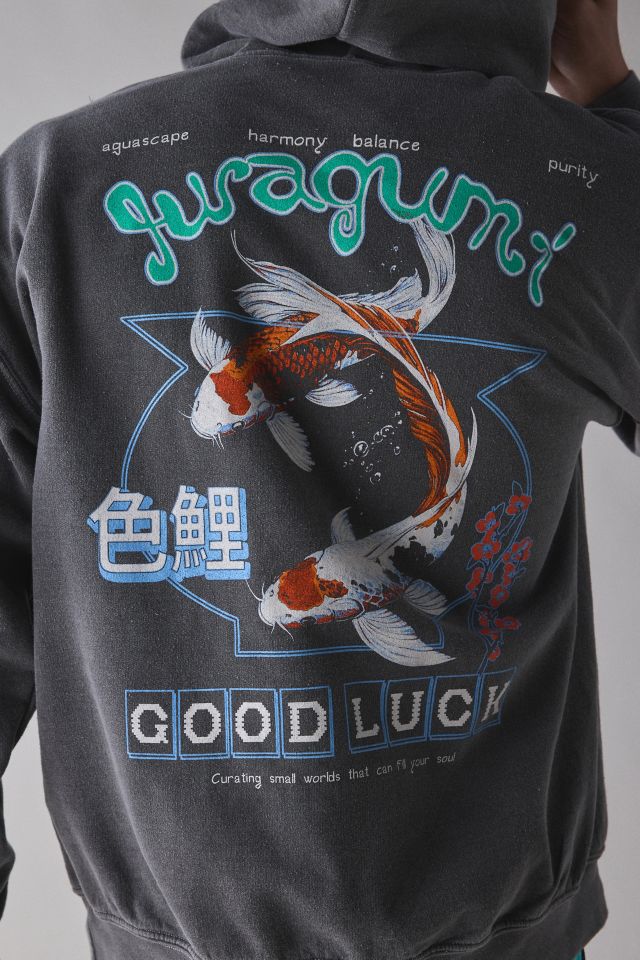 Good Luck Fish Pullover Hoodie Sweatshirt #2