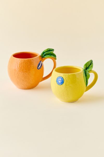 Orange Produce Ceramic Mug Product Page