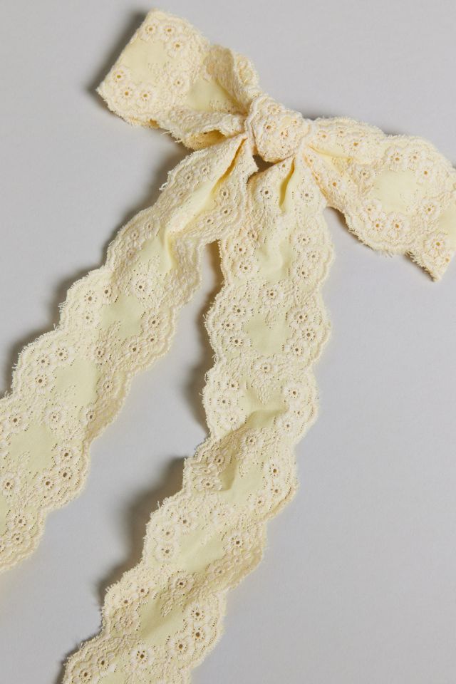 Barrette à Nœud en Ruban Flora #2