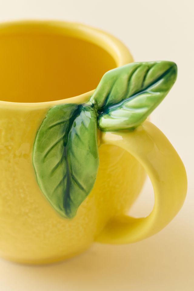 Lemon Produce Ceramic Mug #1