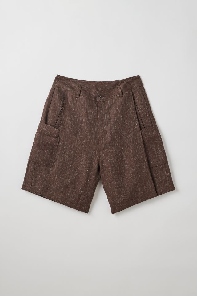 FRIED RICE Textured Linen Short #1