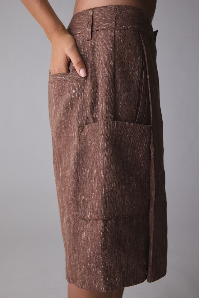 FRIED RICE Textured Linen Short #3