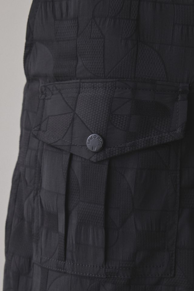 FRIED RICE Checkerboard Cargo Short #4