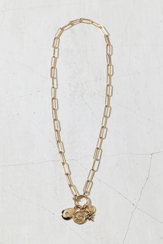 Gabby Mixed Charm Pendant Necklace #1